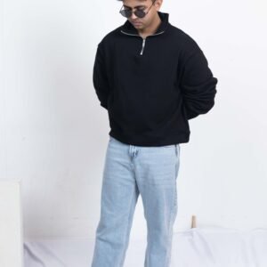 BLACK NOIR QUARTER-ZIP <br> PULLOVER